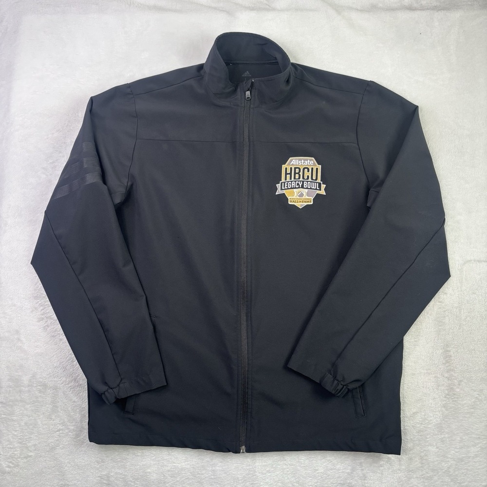 Adidas Aeroready Allstate HBCU Legacy Bowl Hall Of Fame Black Sweatshirt Large